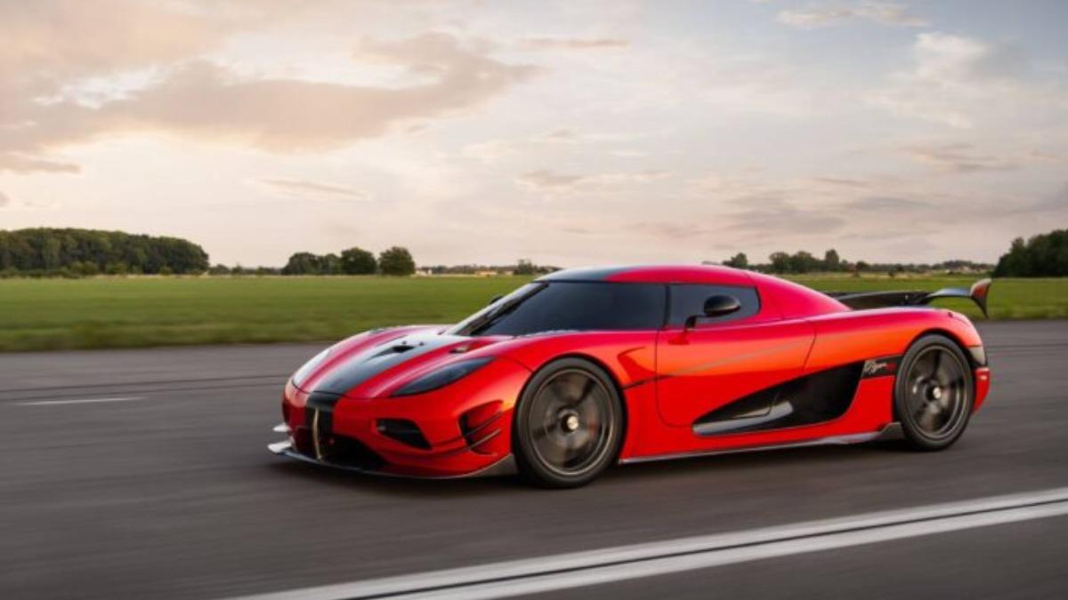 當時全球最快量產車之一Koenigsegg Agera RS,官方最高極速紀錄約447km/h。(圖/Koenigseg)
