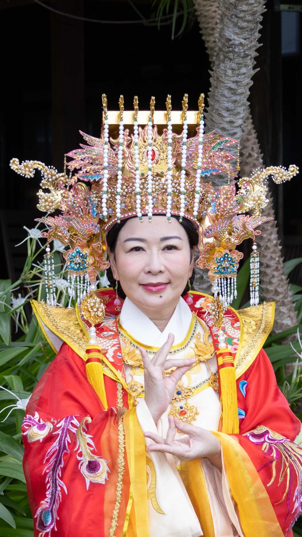 張秀卿父親是討海人，對媽祖情感特別深。（圖／三立提供）