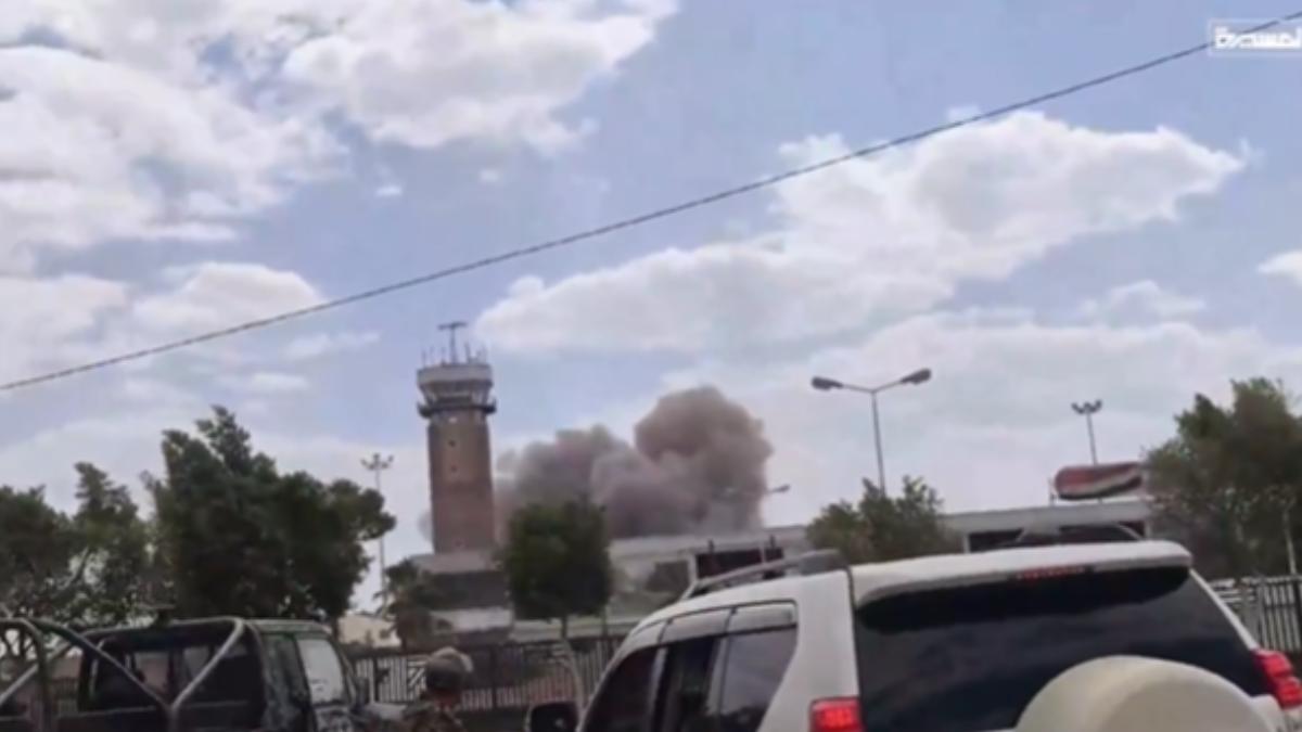 胡塞組織武裝挾持紅十字會飛機 控沙國空襲葉門機場阻伊朗降落