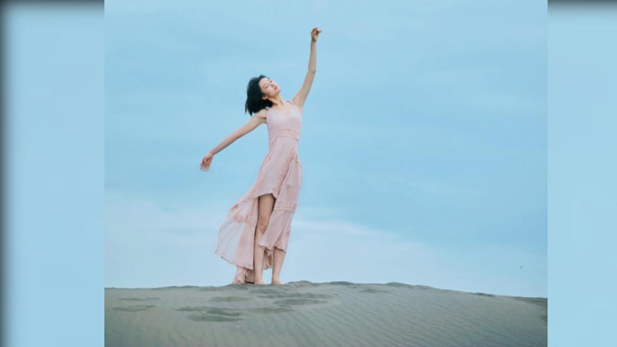 何曼希強調桃園女兒不管去到哪裡,都還是會回到充滿美好回憶的家鄉。(圖/桃園電影節提供)