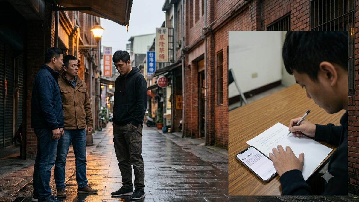 基隆噁男偷拍女!落網竟叫AI「寫悔過一點」 還狂查精神鑑定