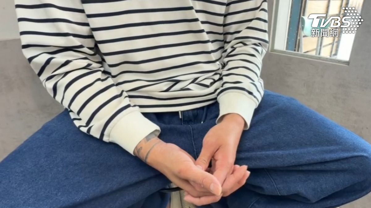 當事林姓男子親自還原經過,否認有攻擊孩童,強調酒是不小心灑出來,並非故意攻擊騷。(圖/TVBS)