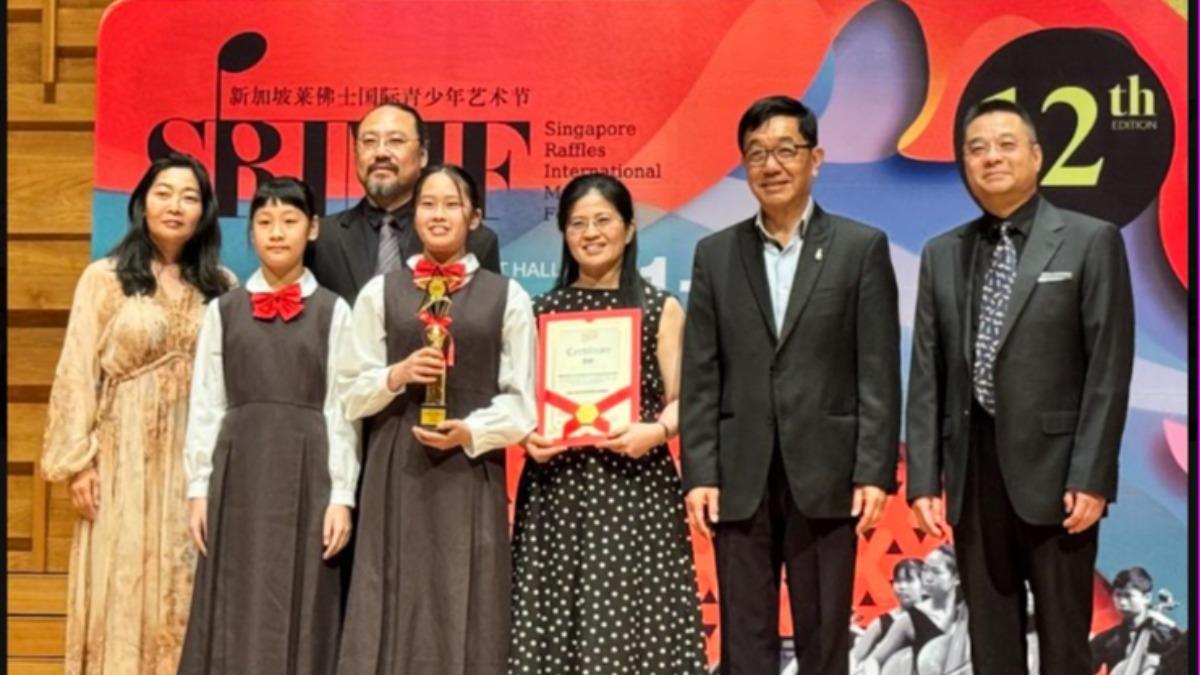 健康國小管樂團的孩子們依然展現了超齡的無畏韌性與高度專業。(圖/健康國小提供)