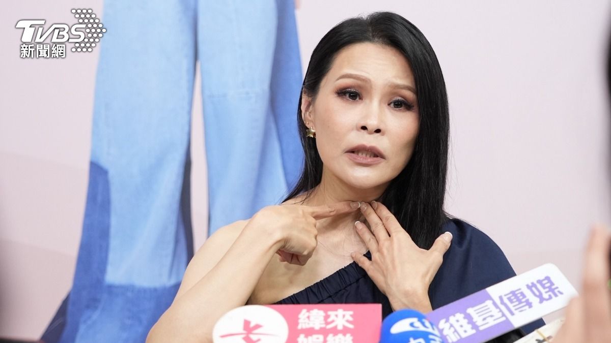 周蕙因聲帶萎縮進行治療,直呼當下像過1世紀。(圖/陳薈涵攝)