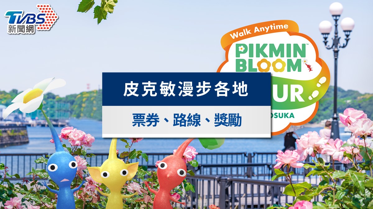 皮克敏「漫步各地橫須賀」攻略！票券、路線、金色花盆獎勵一次看