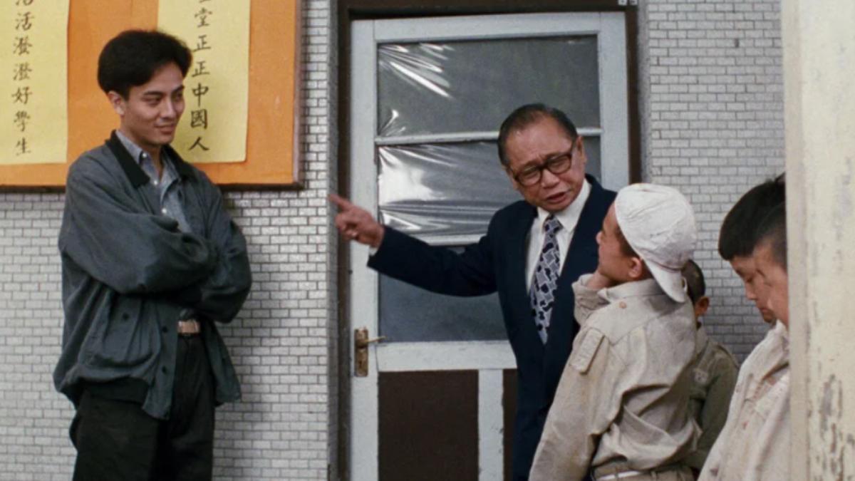 于寒(左起)、方龍、黃坤玄主演經典國民電影《魯冰花》上周全台上映後,迅速掀起觀影熱潮。(圖/國家電影及視聽文化中心提供)