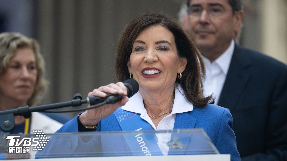 紐約州州長侯可（Kathy Hochul）。　（圖／達志影像美聯社）