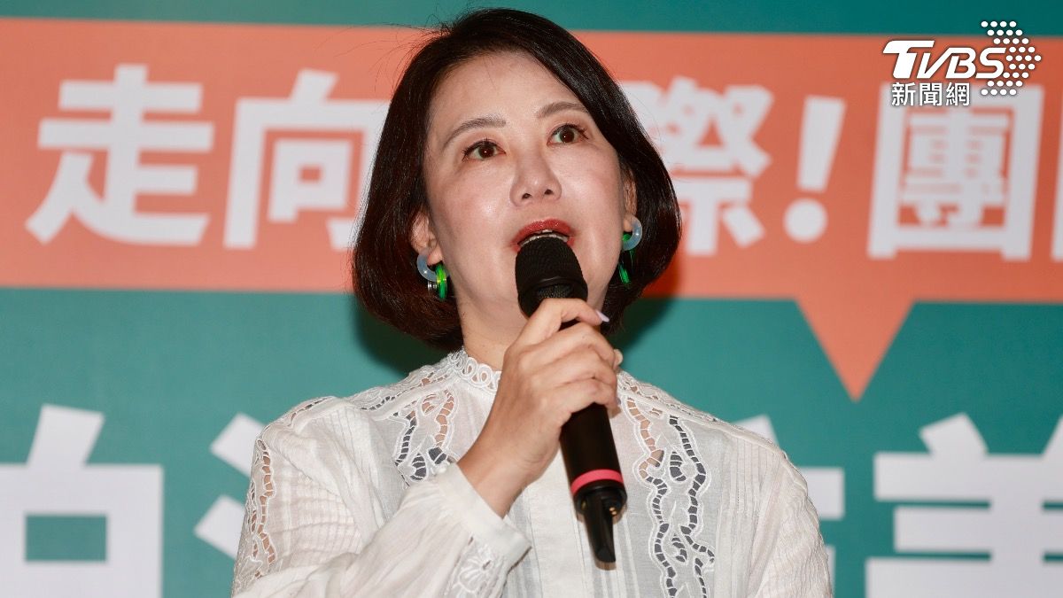沈伯洋的競選總幹事吳思瑤。(圖/華子琛攝)