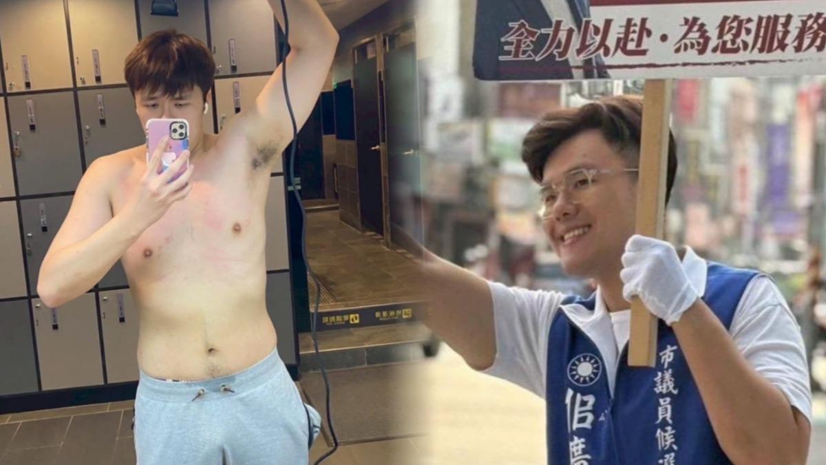 媒體人吳靜怡在臉書公開佀廣洋多張舊照（左）。（圖／翻攝自吳靜怡、佀廣洋臉書）