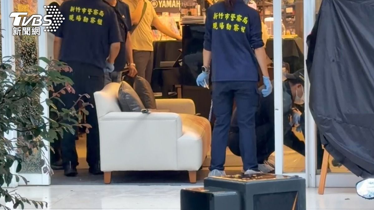 林姓教授闖入音樂教室砍死店長,驚悚命案震驚全台。(圖/TVBS)
