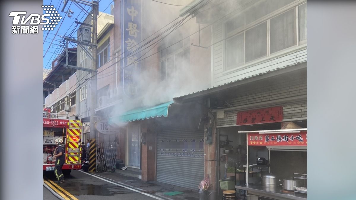 台中市東勢區-民宅火災-婦人受困-無人傷亡-台中市消防局