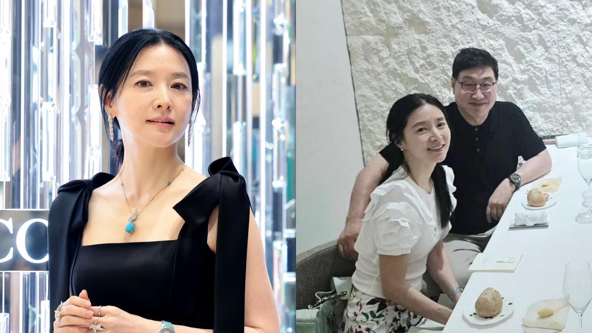 身家破2兆韓元!李英愛罕見同框75歲富豪尪 網驚「氧氣美女」太凍齡