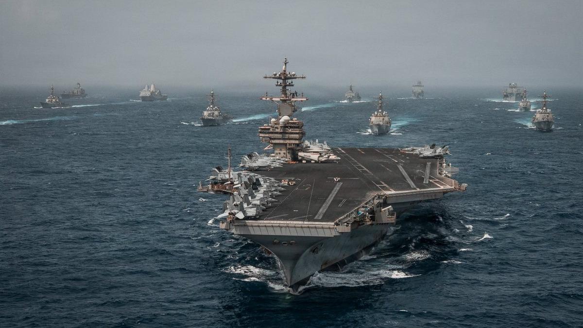 美軍15日凌晨起再度海上封鎖伊朗港口(圖/CENTCOM)
