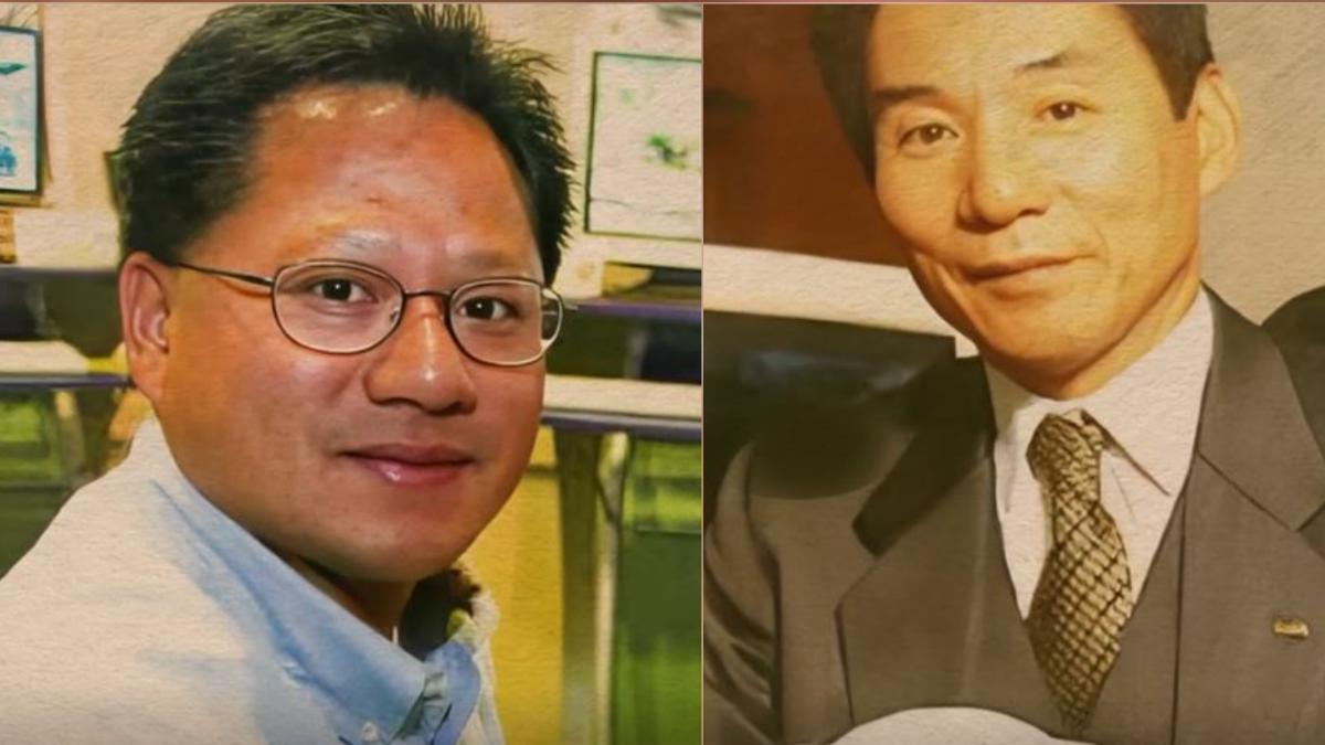 黃仁勳15日親赴秋葉原,和SEGA慶祝合作30週年,也與當年拯救輝達脫離破產危機的恩人入交昭一郎再度同台。(圖/翻攝自輝達YouTube)