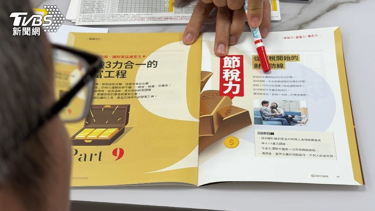 諮詢稅務重點,為下一代做好傳承規劃。(圖/TVBS)