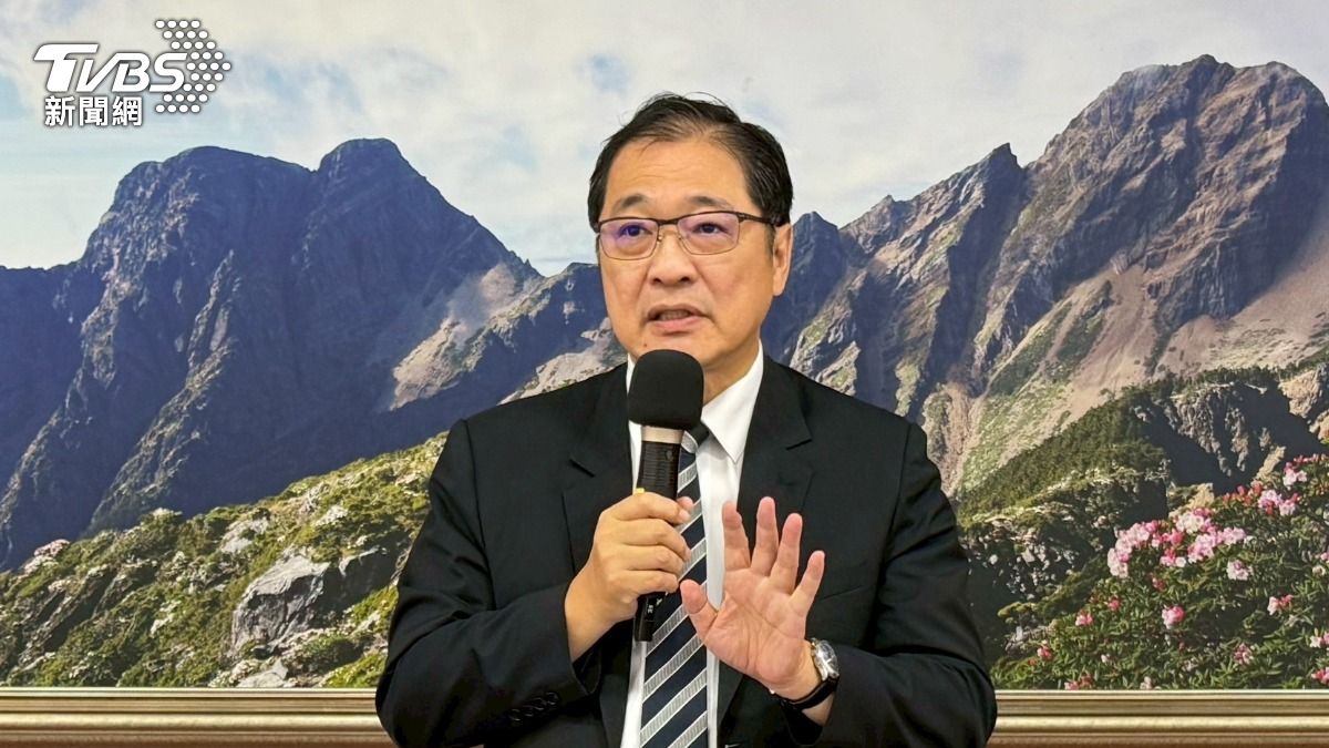 法務部長鄭銘謙。(圖/TVBS)