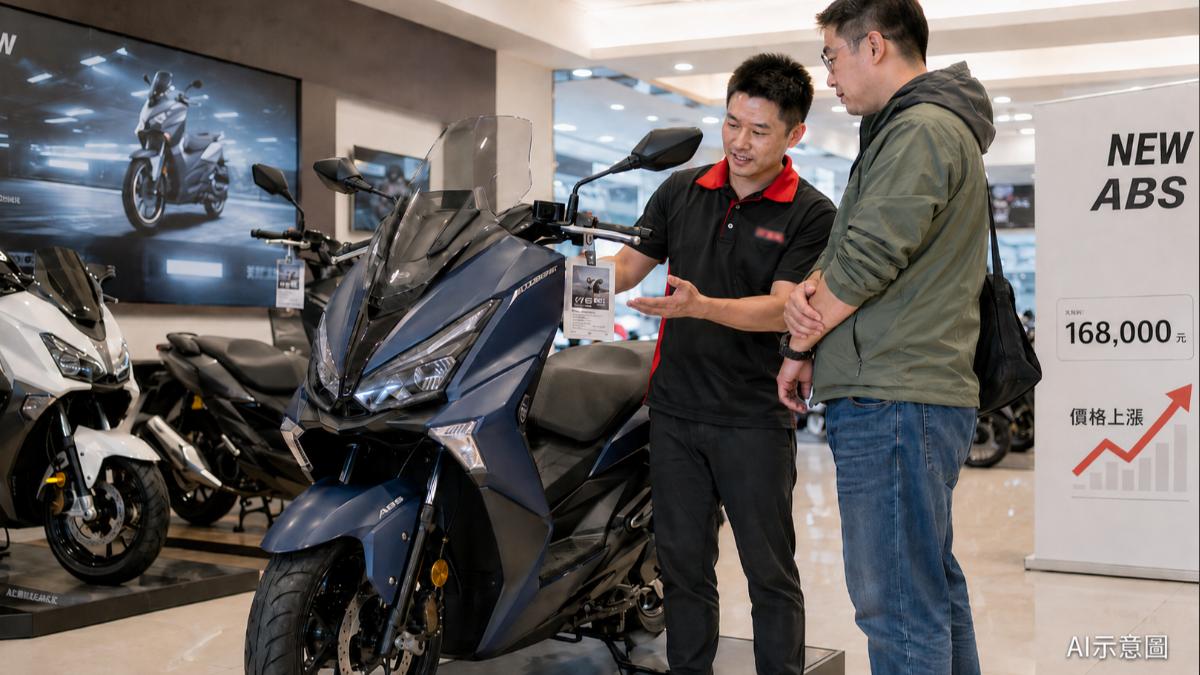 機車不再便宜！入門車6萬起跳，高階款直逼10萬大關。（示意圖／AI）