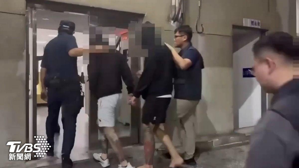 警方將馮男等6人查緝到案。（圖／TVBS）
