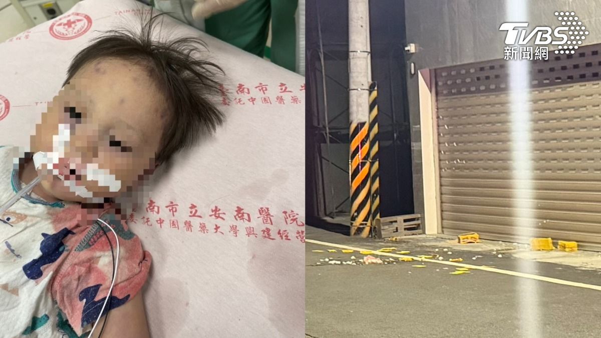 台南男童送托2天頭部瘀傷亡　無照保母遭「私刑正義」砸蛋撒冥紙