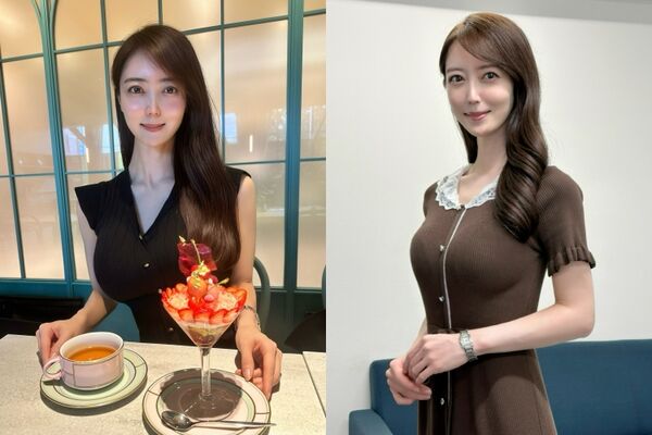 S曲線畢露! 日本美女主播貼身針織裙私照瘋傳 網驚:美到像AI