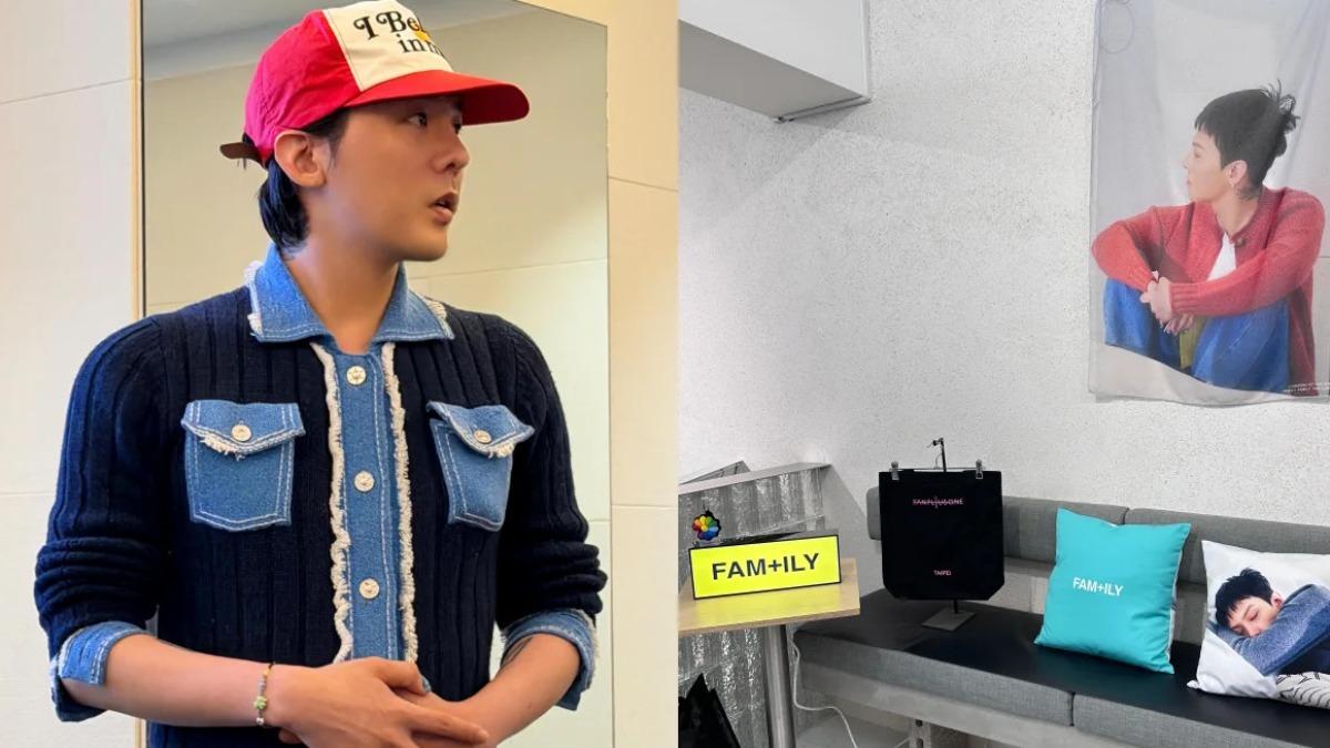 不同於一般快閃店只著重商品展示，這次透過空間設計，傳遞 GD 對粉絲一路陪伴的感謝。（圖／翻攝自IG@8lo8lo8lowme、女大編輯部提供）