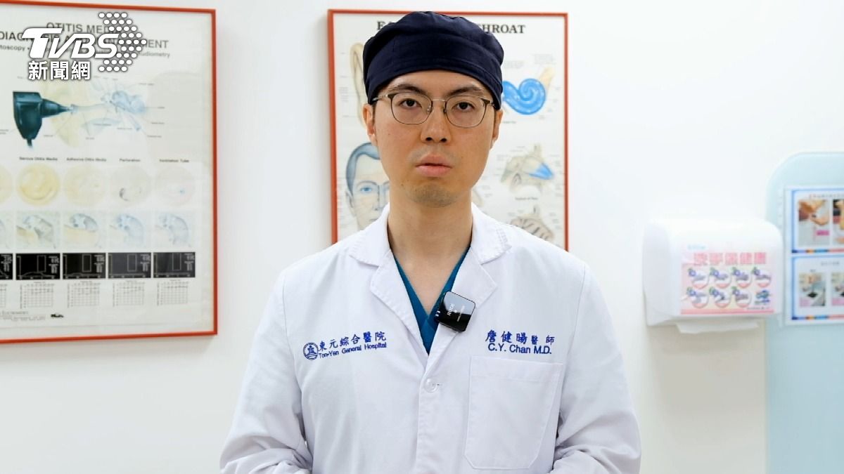 EB病毒感染！恐增鼻咽癌風險　醫：單側耳悶.頸部腫塊.鼻血是警訊　(圖/TVBS)　