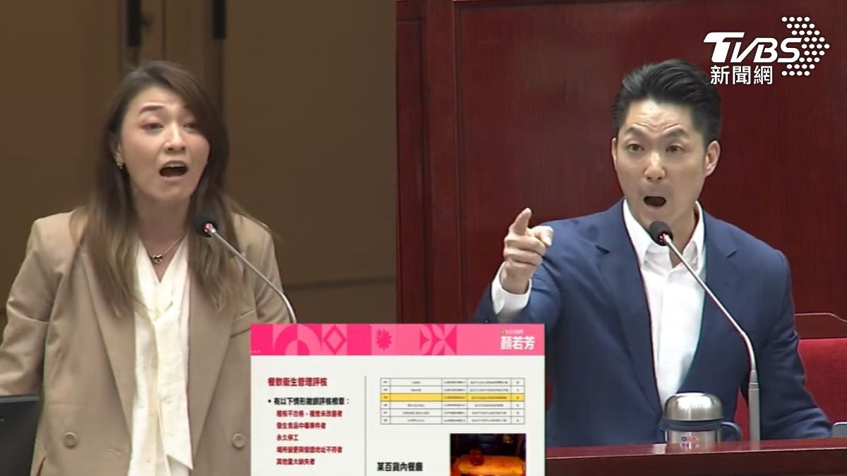 為毒油案火爆互譙！顏若芳酸「還敢上街」　蔣萬安嗆：高雄有驗嗎