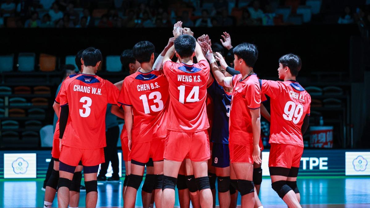U18男排亞錦賽台灣不敵日本 明再戰地主中國力拚季軍