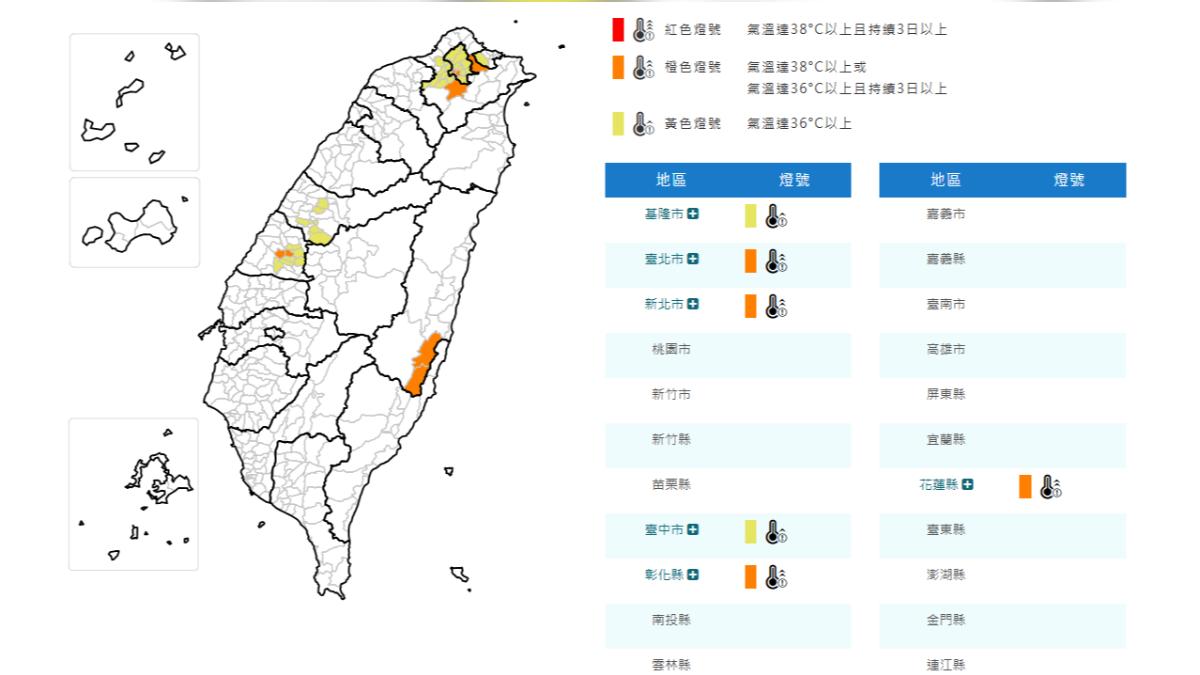 全台熱翻!雙北等6縣市飆36度高溫 專家:果樹恐「日燒」