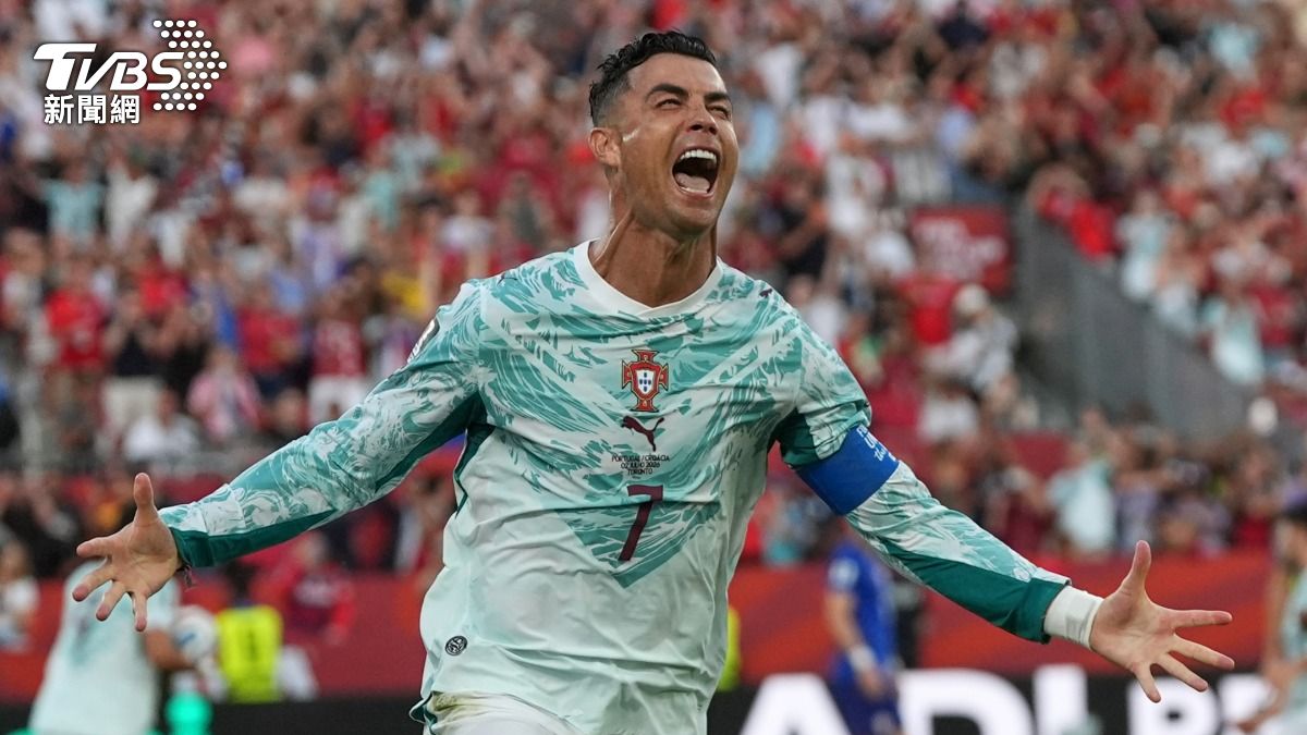 葡萄牙球星C羅（Cristiano Ronaldo）。（圖／達志影像美聯社）