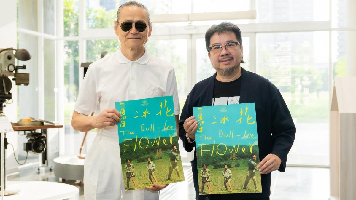 《魯冰花》導演楊立國(左)親臨影視聽中心拜訪董事長褚明仁。(圖/國家電影及視聽文化中心提供)