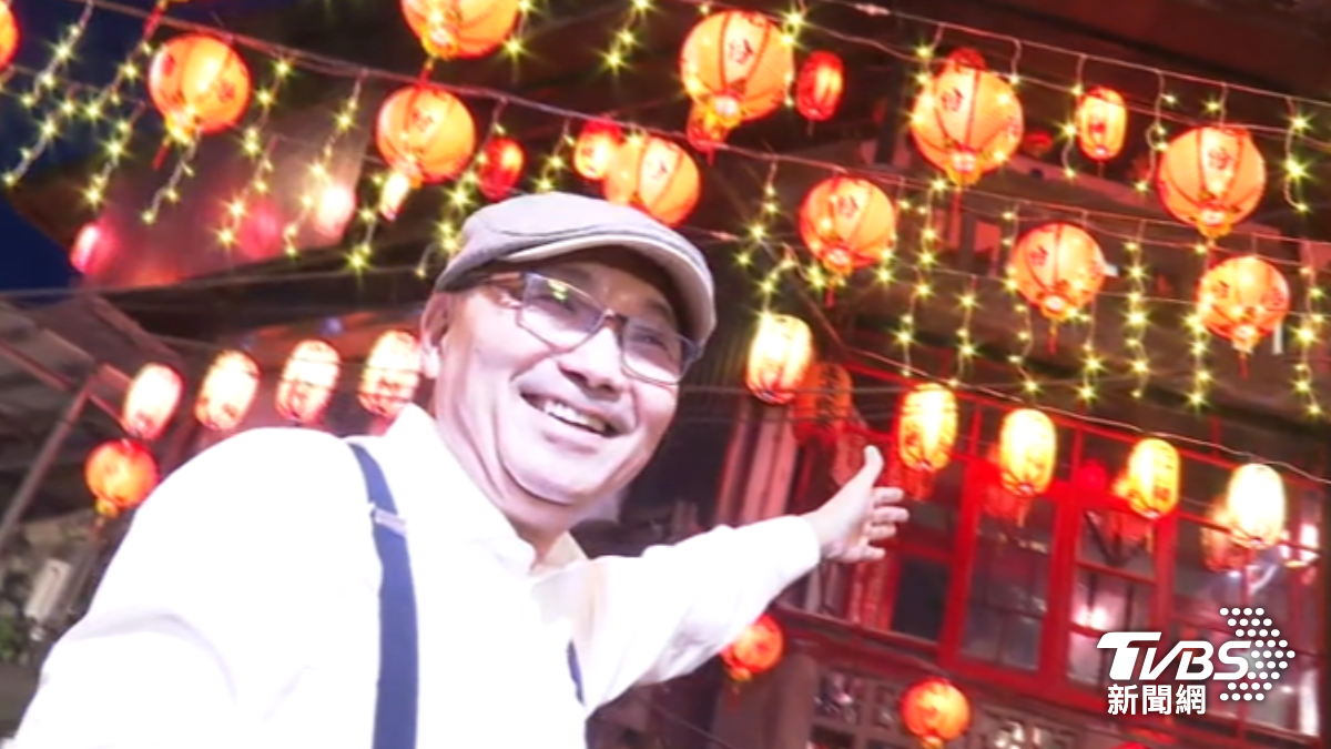九份燈籠祭登場。(圖/TVBS)