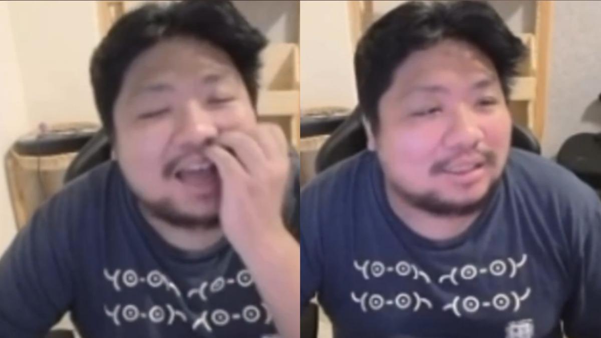 統神回應走光事件。（圖／翻攝自統神Twitch）