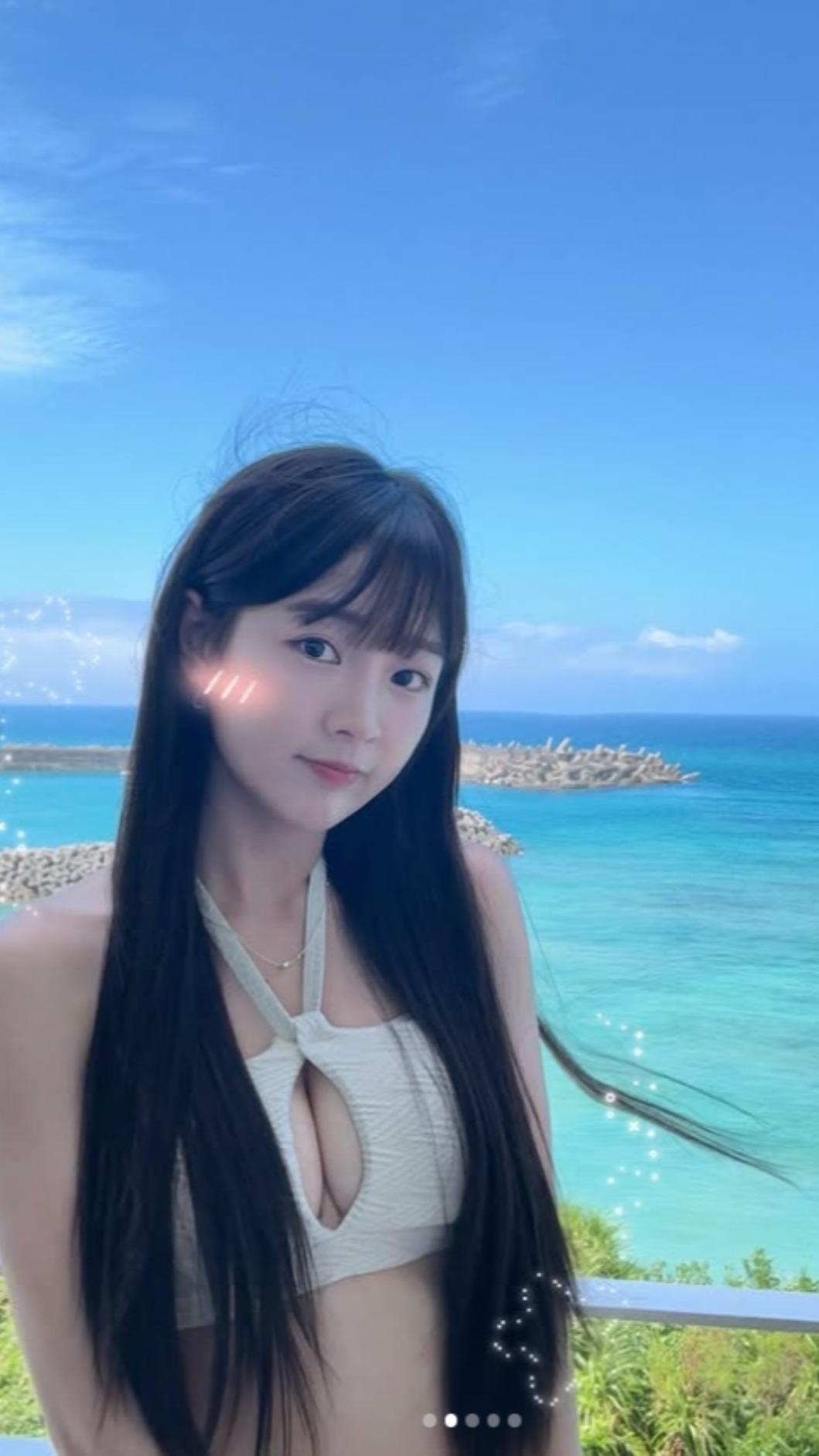 籃籃分享旅遊美照。(圖/翻攝籃籃IG)