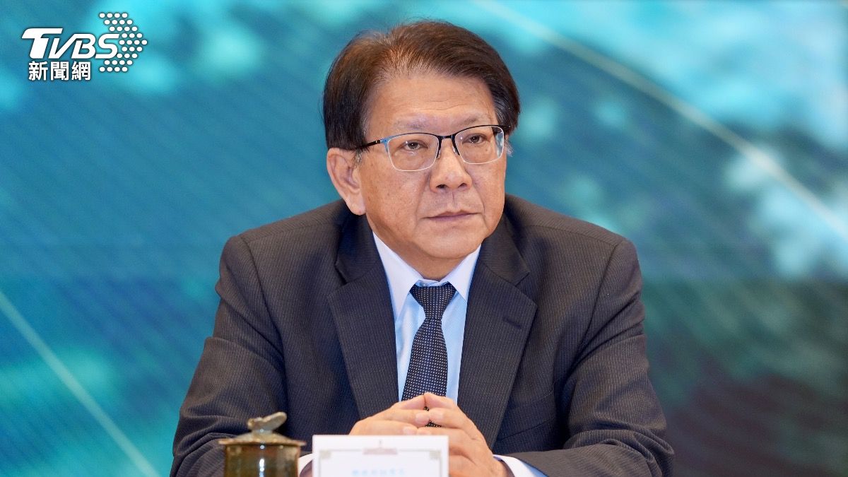 總統府秘書長潘孟安。（圖／TVBS）