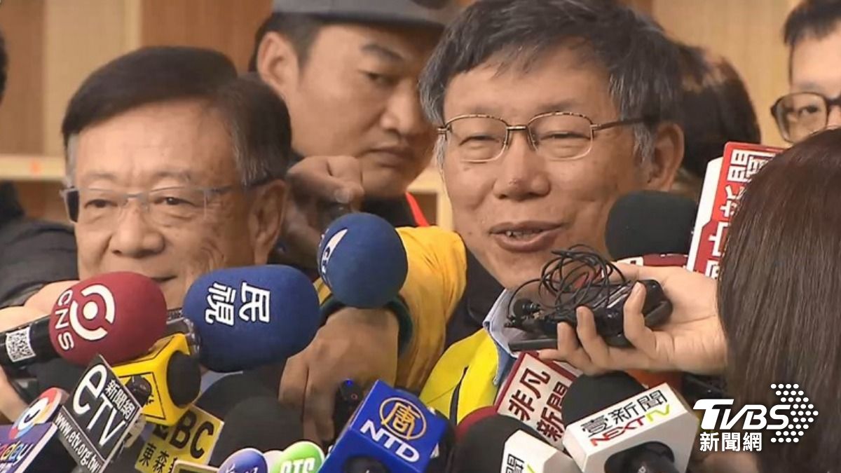 宣明智曾與柯文哲同台。（資料圖／TVBS）