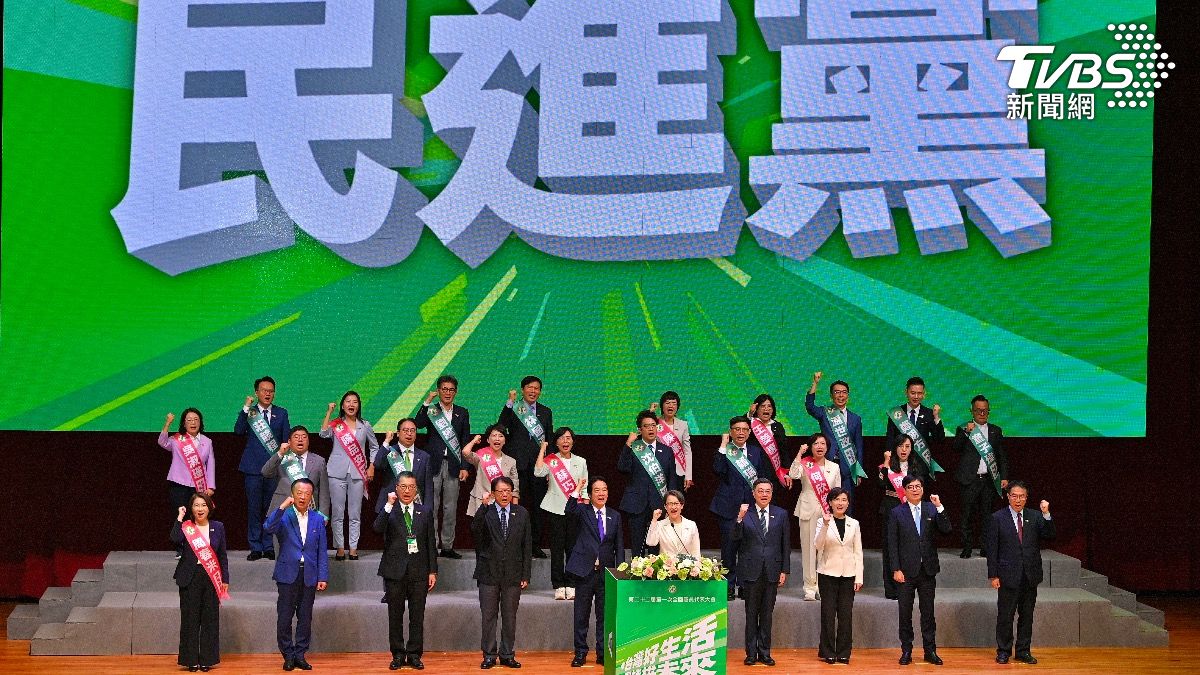 民進黨19日舉行全代會。（圖／胡瑞麒攝）