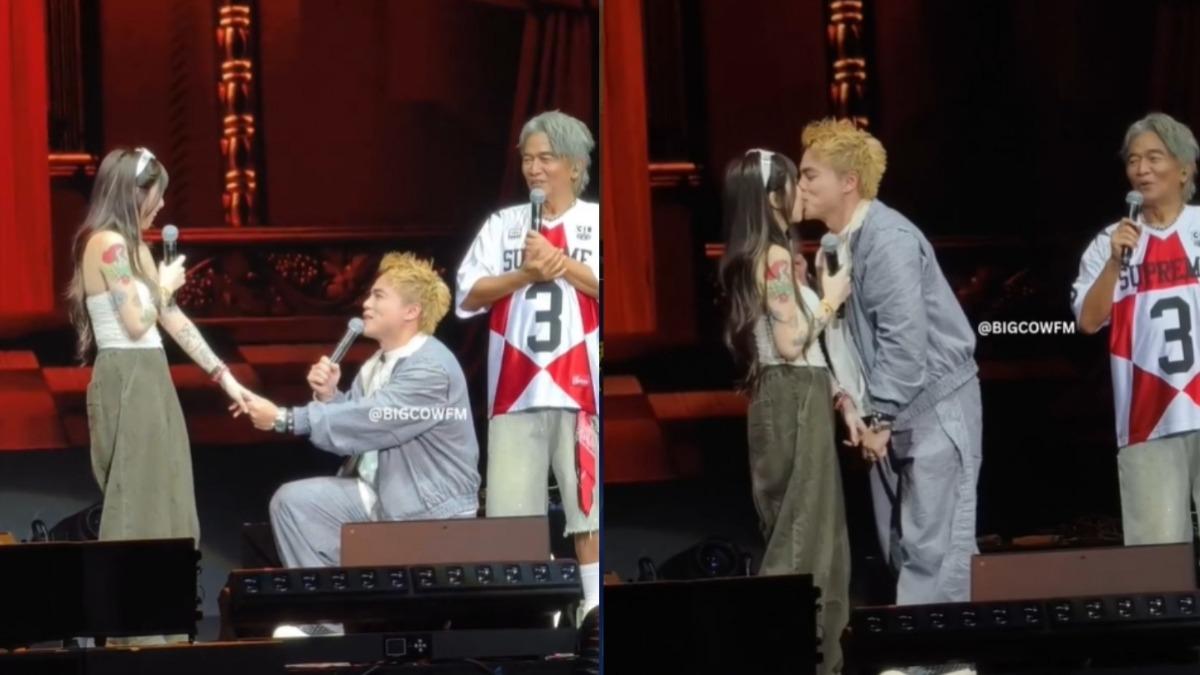 才認愛2個月!男星演唱會「下跪求婚」 吳宗憲見證:這不是Show