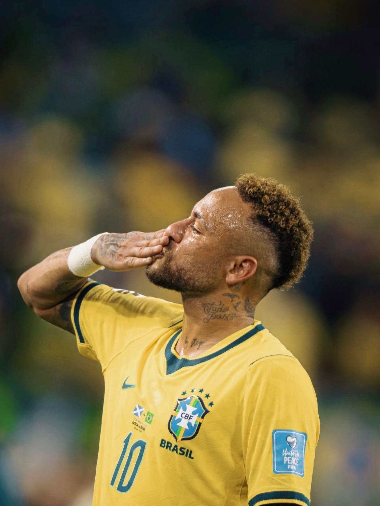 巴西傳奇球星內馬爾（Neymar Jr.），在本屆美加墨世界盃迎來了令人心碎的「最後一舞」。（圖／翻攝自IG@neymarjr）