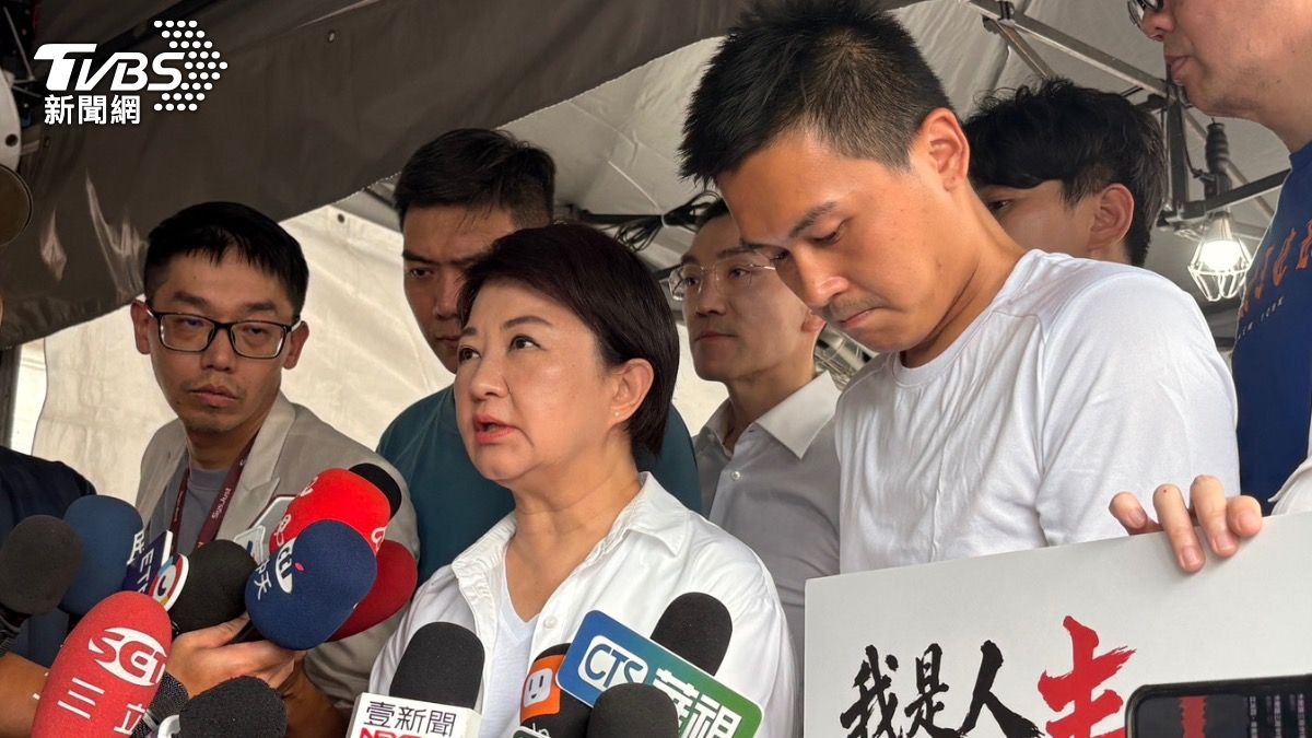 盧秀燕探視絕食小雞遭指「瞪記者」　中市府：幕僚沒溝通清楚