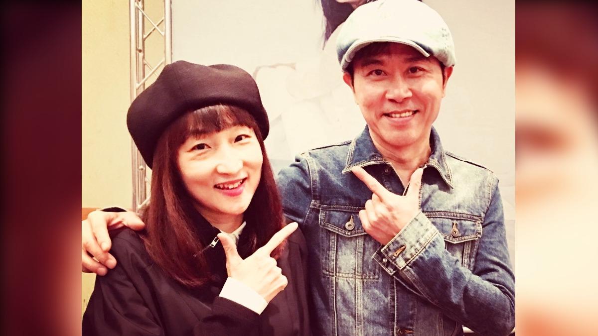 陳艾玲(左)退居幕後找來好友伍思凱替藝人寫歌。(圖/陳艾玲提供)