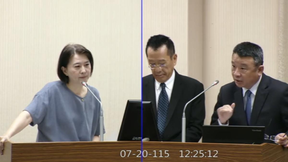 國防部軍備局證實已與福麥解約,開罰8398萬元並將刊登為不良廠商。(圖/立法院IVOD)