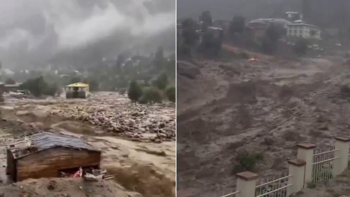 阿富汗東北部偏遠的努里斯坦省遭遇暴雨釀成的洪水重創。（圖／翻攝自X@W0lverineupdate）