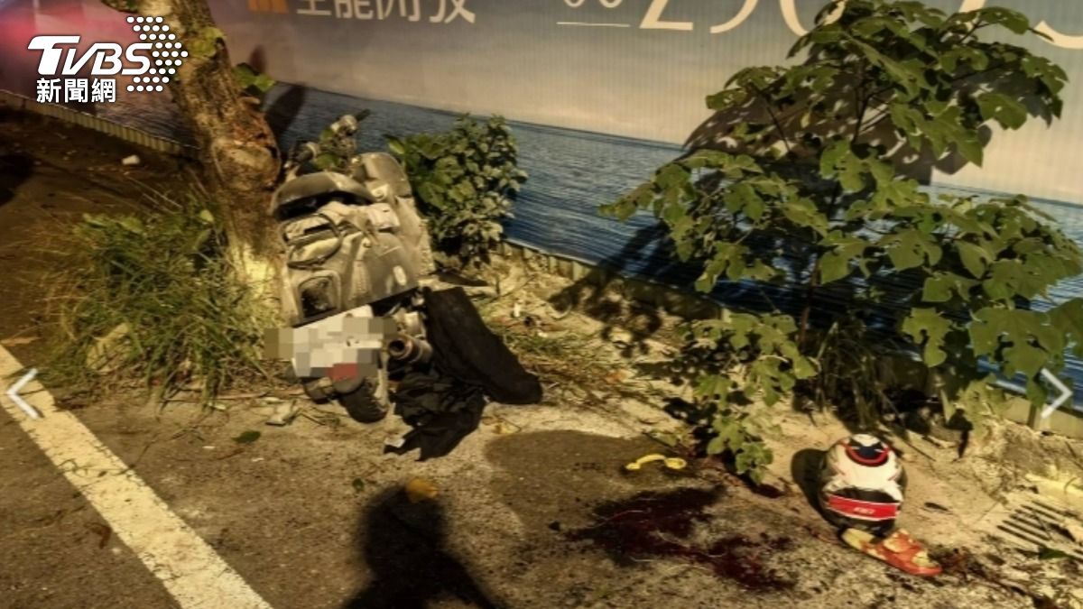 事故現場。（圖／TVBS）