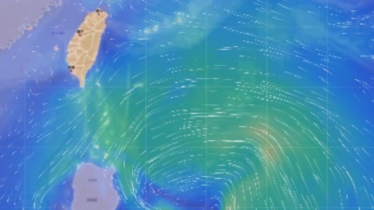 天氣/準颱風紅霞「路徑出爐」!水氣直衝台灣 4地雨最大