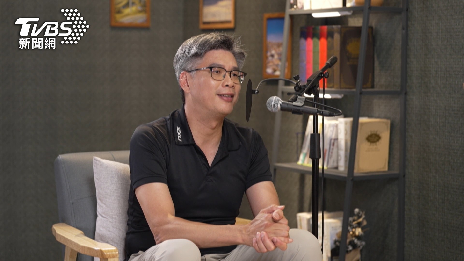 新創投資Taiwan Global Angels 創辦人詹益鑑（圖TVBS）