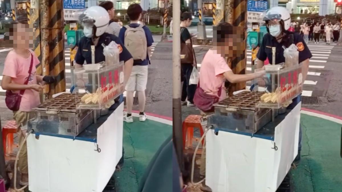 車輪餅攤占用人行道被沒收!阿姨嗆警欺負人 網揭黑歷史