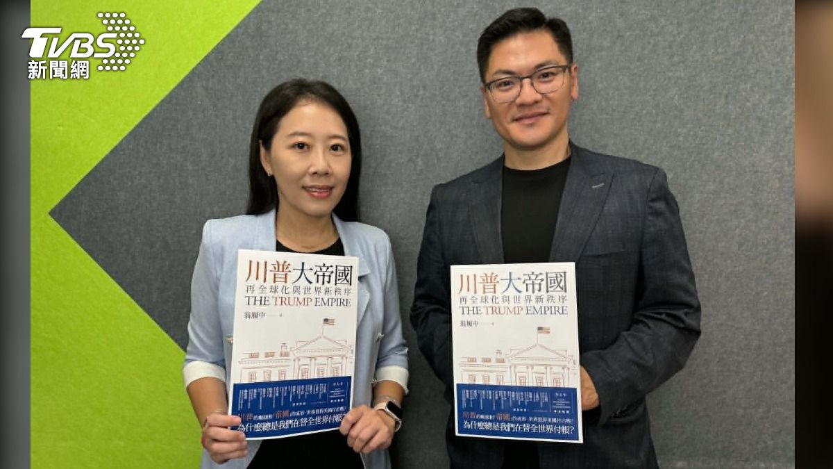 翁履中接受《T閱讀》主持人林芳穎專訪(圖/TVBS)
