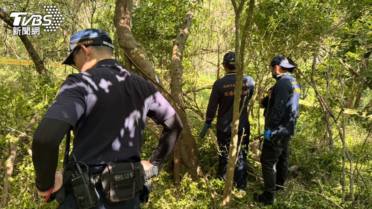 快訊／高雄都會公園驚見人體屍骸！腐爛剩白骨　警急封鎖現場