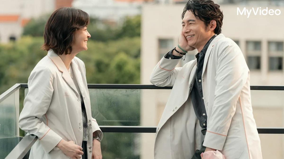 温昇豪（右）、張榕容主演《整形過後》。（圖／台灣大哥大MyVideo提供）